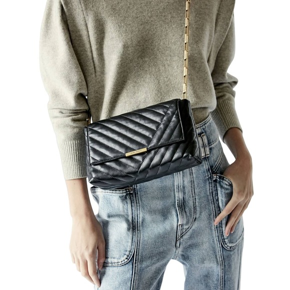 Isabel Marant Merine Quilted Shoulder Bag - Picture 3 of 7